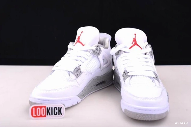 1st Kicks 4 Jordan (2021) Oreo White CT8527-100 Retro 0801